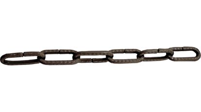 Ланцюг чорний, довголанковий,  Ø 6 мм (10 м)