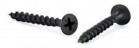 Шуруп для г/к по дереву, чорний 3,5х16
