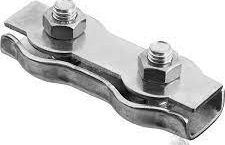 Затискач для троса подвійний "DUPLEX", DIN 8284,  Ø 8,0 мм