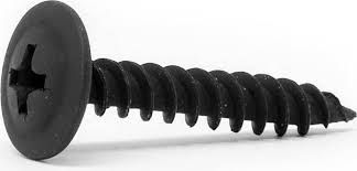 Саморіз із пресшайбою гострий, 4,2*13, чорний фосфат