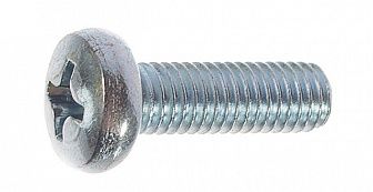 Гвинт із сферічною головкою, DIN 7985, М4х8