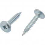 Саморіз із пресшайбою гострий, 4,2*13, білий цинк