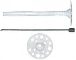 Дюбель для теплоізол. із металевим цвяхом та термоголовкою (Обрій), ЛІМ 10*120