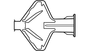 Дюбель MOLLY, пластиковий, (ГК-10), 10*50